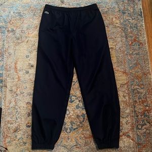 Mens navy size men Lacoste joggers